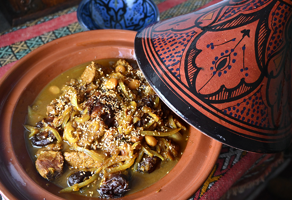 Authentic recipe: Lamb Tagine with Prunes and Almonds